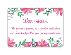 Wenskaart sister