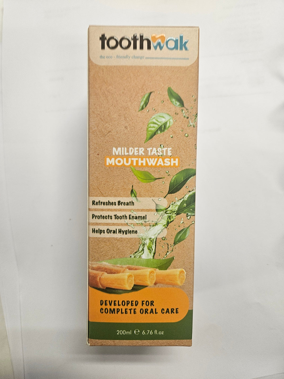 Toothwak mouthwash milder taste