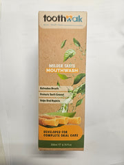 Toothwak mouthwash milder taste