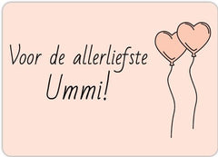 Wenskaart Voor de Allerliefste Ummi!