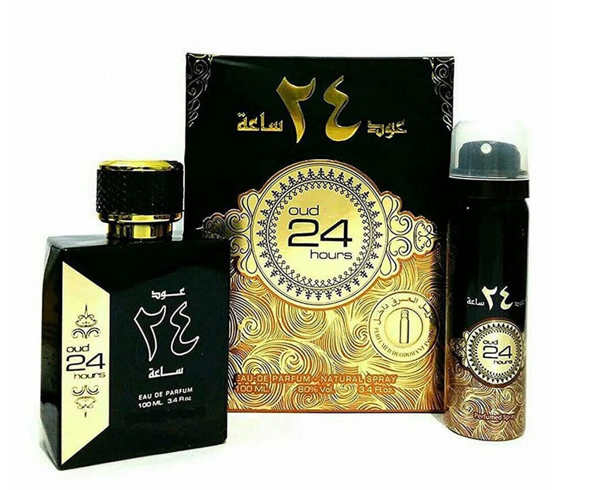 Oud 24 hours 100ml  met deodrorant