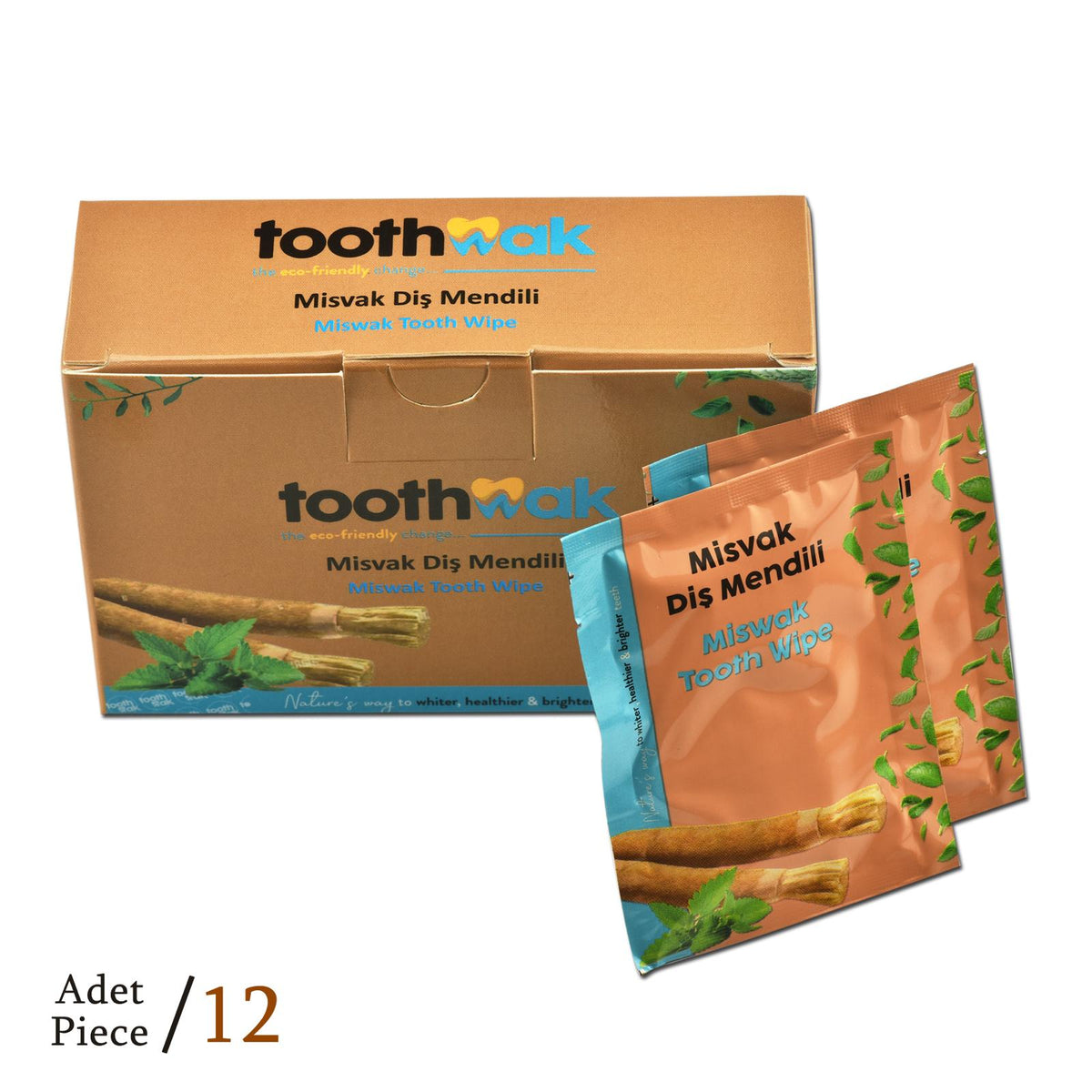 Miswak Teeth Wipes (Travelpack) – Toothwak