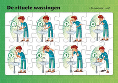 De rituele wassing puzzel