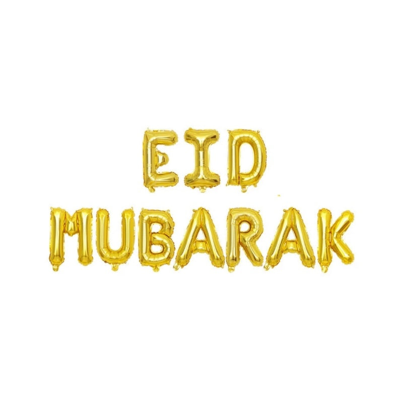 EID MUBARAk  ballonnen slinger