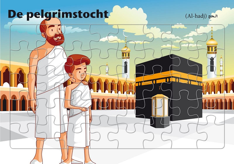 Het pelgrimstocht puzzel