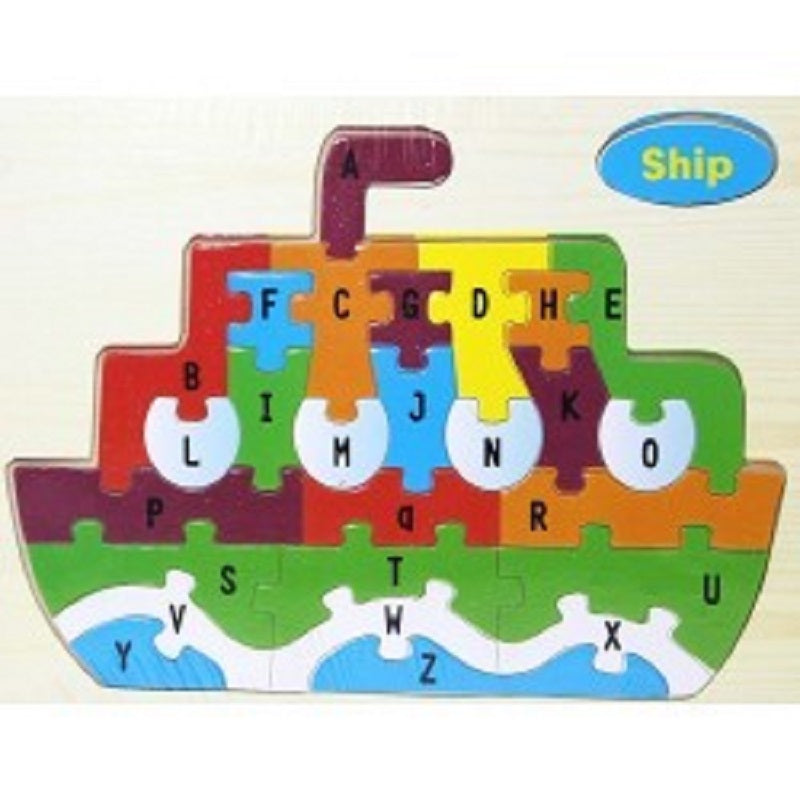 Puzzel Arabische Letters - Boot