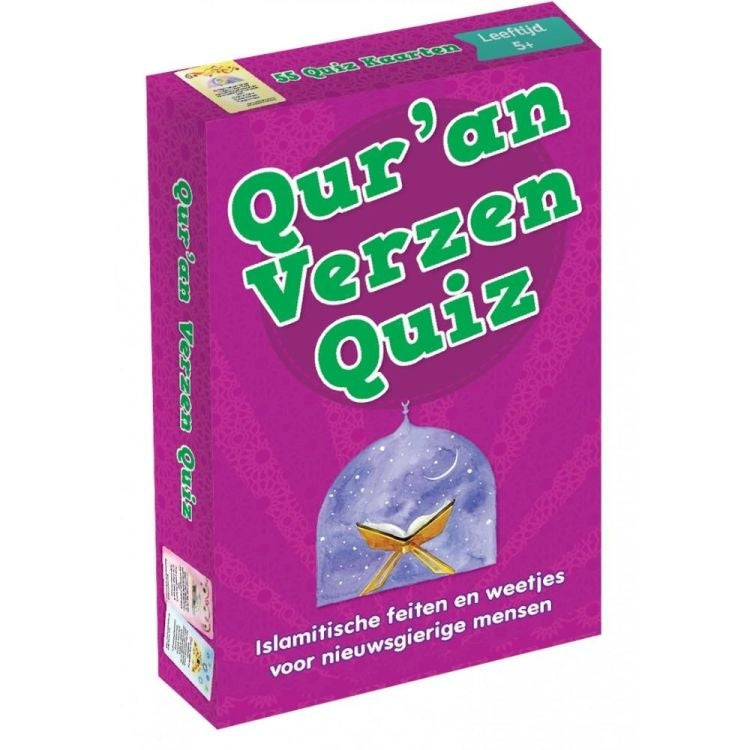 Qu`ran verzen quiz kaarten